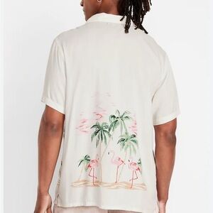 Old Navy Short-Sleeve Camp Shirt size XXL